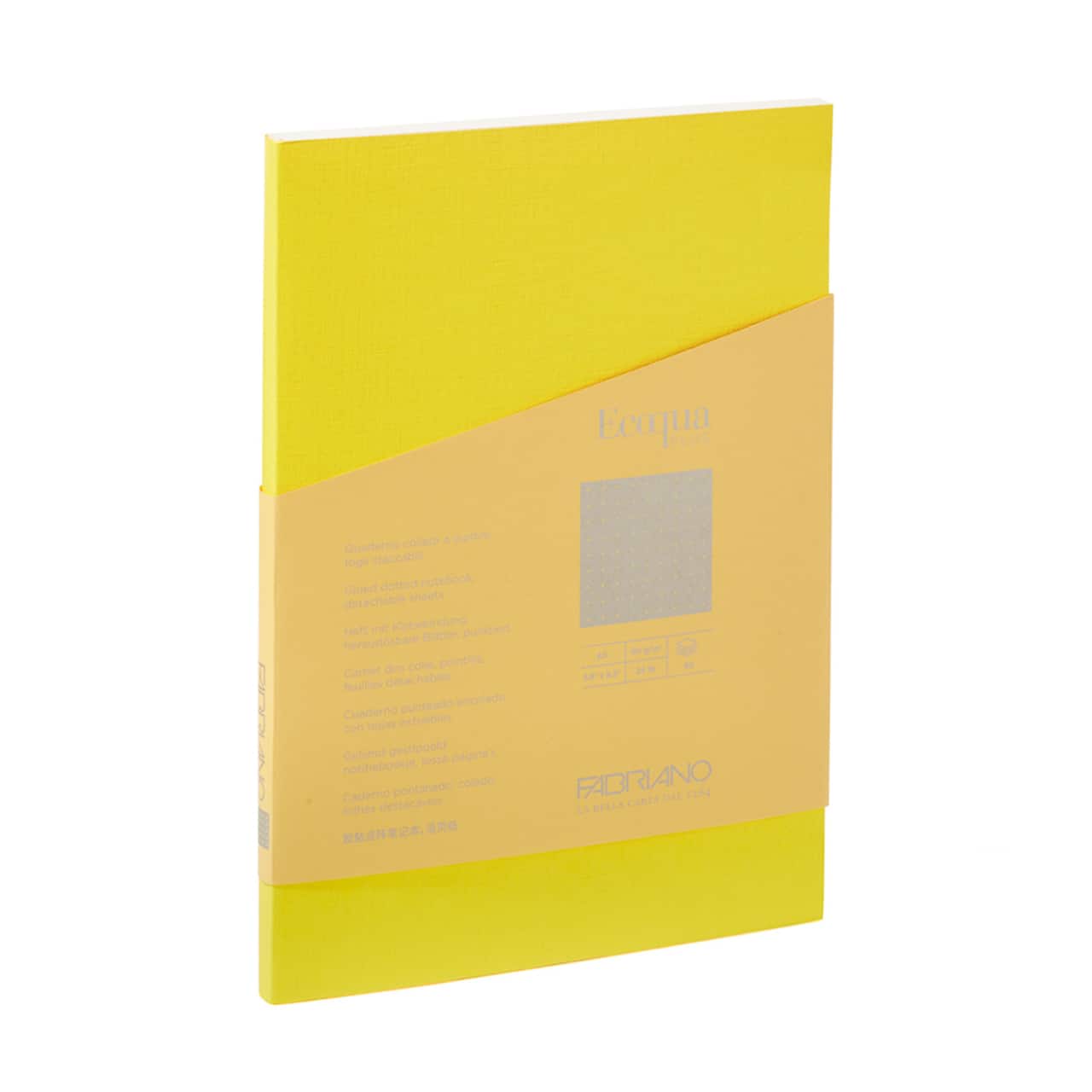 Fabriano® Ecoqua Plus Dotted A5 Glue-Bound Notebook